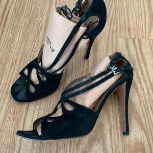 Azzedine Alaia strappy heels.